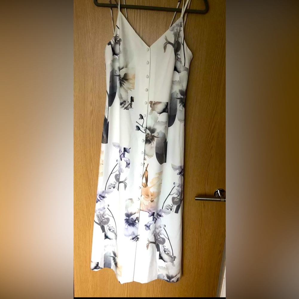 Ted Baker Cream Floral Dress